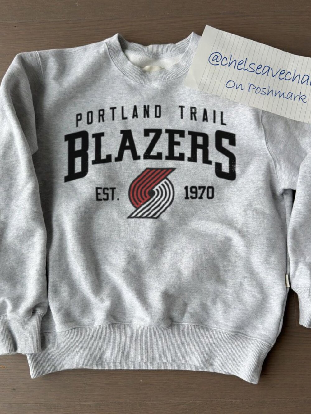 Vintage Portland Trail Blazers EST 1970 Sweatshirt, Portland Trail Blazers Shirt